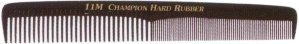 Champion # C11 Hard Rubber 7 Styling Comb