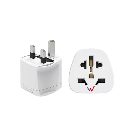 W Onder Full Power Reiseadapter – Welt-Stecker auf UK-Stecker (Typ G)