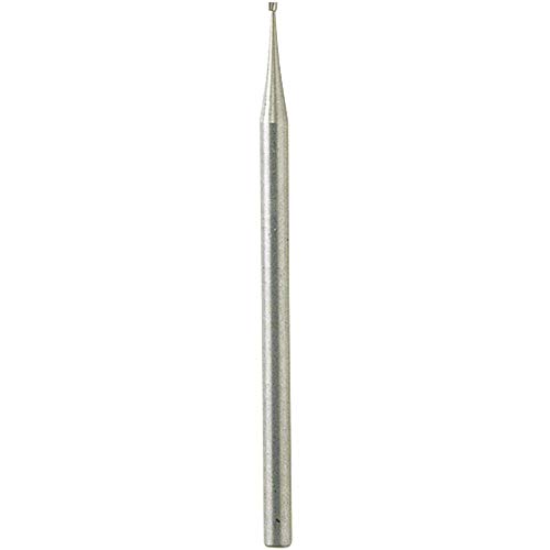 Dremel 108 Multipack di punte da taglio per incisione - 3x Fresa per incisione a forma cilindrica con diametro di lavoro di 0,8 mm