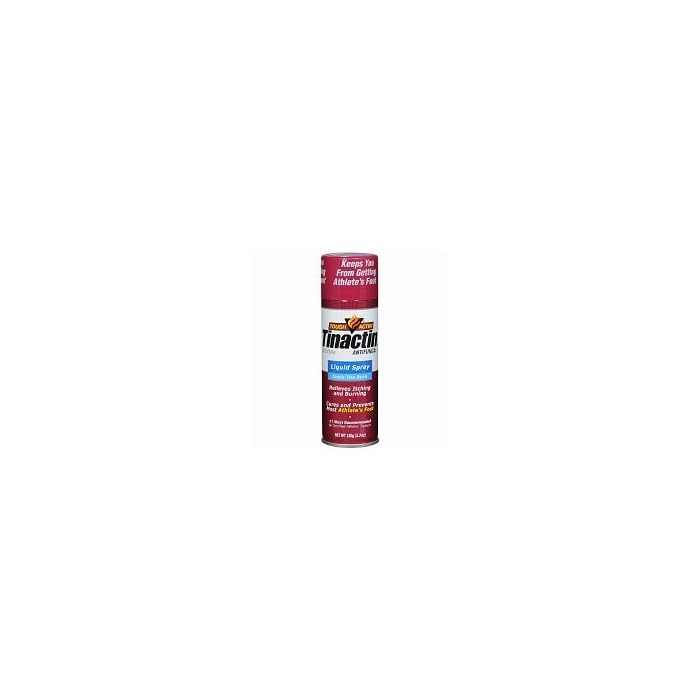 Tinactin Antifungal Aerosol Liquid Spray, Value Size, 4.06 oz - 2pc