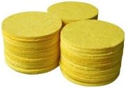 Earthline Cellulose Facial Sponges 12 Pc Bag 20512 Skincare & Spa Products