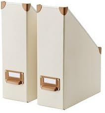 Amazon Ikea イケア Fjalla マガジンファイル オフホワイト 2ピース ボックスファイル 文房具 オフィス用品