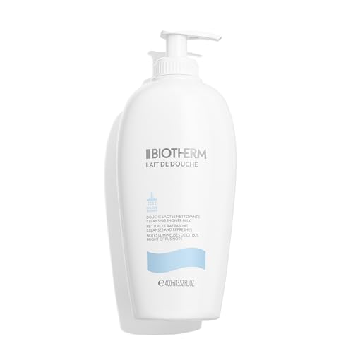 Biotherm Lait De Douche Duschgel, erfrischende Duschcreme mit Life Plankton und Zitrusextrakten, belebende Duschseife für intensive Feuchtigkeit und ein geschmeidiges Hautgefühl, 400 ml thumbnail 1