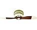 Craftmade WB242SC2, Sopwith Camel Warplane, 42 Inch Two Blade Hugger Ceiling Fan with Remote and Dimmable Light