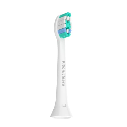 Pisonicleara Replacement Toothbrush Heads Compatible with Philips