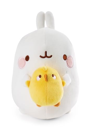 eluche Molang con PIU PIU 24cm en Embalaje de Regalo