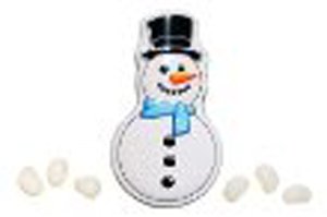 Candy Tin Snowman Poop Fruity Jelly Beans