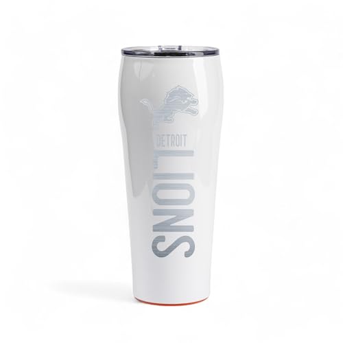 The Memory Company Officially Licensed 24oz Smart Grip Tumbler, Detroit Lions