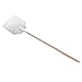 New Star Foodservice 50172 Aluminum Pizza Peel, Wooden Handle, 12 x 14 inch Blade, 52 inch overall