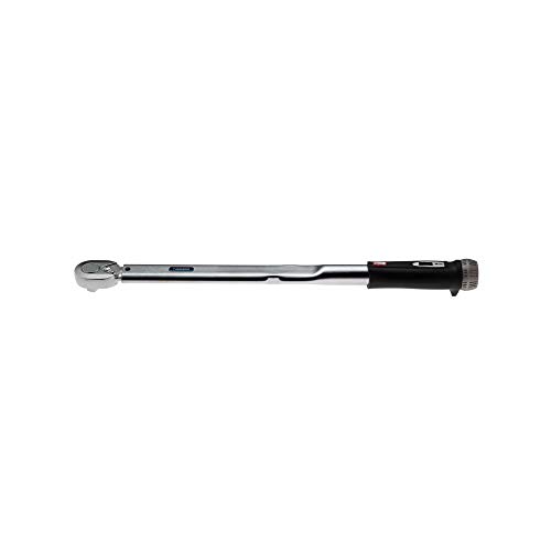 TONE T4MN200 Preset Torque Wrench (Direct Set Type), 0.5 inch (12.7 mm) Drive Angle (1/2") Black, 200 N·m