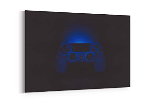 image for Generic Playstation Controller Glow and Technology - Canvas Wall Art G
