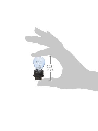 Philips 3157 CrystalVision ultra Miniature Bulb, 2 Pack