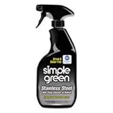 Simple Green Stainless Steel One-Step Cleaner and Polish, Spray Bottle 32 fl oz, Streak & Smear Free