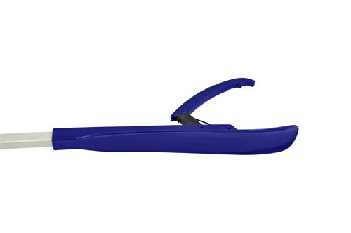 Blue Jay 'Get Your Shoe On' Shoehorn - Extra Long, 32 in., Light Blue, Shoe Wearing Stick with Gripper for No Excessive Bending. Shoe Accessories