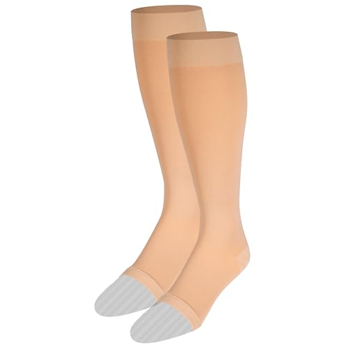 NuVein Medical Compression Stockings, 30-40 mmHg Support, Women & Men Knee Leng…