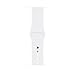 Apple watch series 2 42mm ALUMINUM Case SPORT (Silver Aluminum Case with White Sport Band)