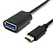 USB-C OTG Host Data Cable, ELUCTO @ USB 3.1 Type C Male to USB 3.0 A Female Adapter for Apple Macbook pro, Samsung Galaxy S8, S8+ Plus, Google Pixel/Pixel XL,Nexus 5X/6P, Motorola Moto Z/Force, 4 Inch