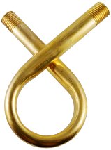 Pressure Gauge Pigtail Syphon - 1/4" Angle Pigtail