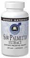 Saw Palmetto Extract 160mg Source Naturals, Inc. 30 Softgel