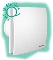 VectaireElegance low energy kitchen bathroom extractor fan 4" max 28.5l/s SAP Q eligible