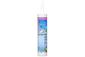 Mapei Keracaulk S Premium, Paintable, Sanded, Siliconized Acrylic Caulk, Expertly Formulated to Match Grout Colors, 10 oz., 5093 Warm Gray- Sanded