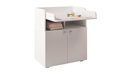 Kidsaw Changing Board Cupboard with Storage 1270,White