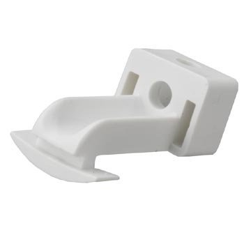 Swish Twinglyde/Nylonglyde Brackets, White, 5 Pack