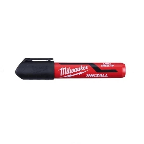 Milwaukee Inkzall 4932471555 Chisel Tip Marker L Black