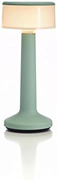 Imagilights Moments Nautique Green Opal Cylinder LED Wireless Table lamp