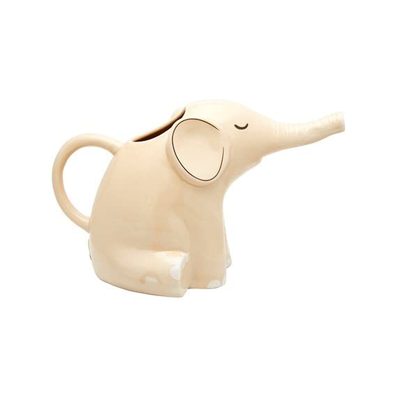 Sass & Belle Elephant Watering Can – Decorative Indoor & Outdoor Watering Can for Plants – Cute Plastic Design for Garden, Patio, or Home – Ideal for Sass and Belle Lovers