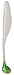 Bass Assassin Saltwater Sea Shad-8 Per Bag (Pearl/Chartreuse Tail, 5-Inch)