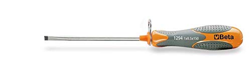 Screwdriver for Headless Screws with Chrome Slotted Black tip H-Safe - 1x5x125 mm