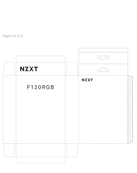 NZXT F120 RGB Boitier PC Ventilateur 12 cm Blanc 1