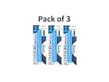 (Pack 3) CoverGirl Professional 3-in-1 Straight Brush Mascara, 210 Black Brown, 0.3 Ounce