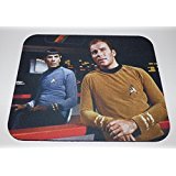 STAR TREK Capt. Kirk & Spock COMPUTER MOUSEPAD