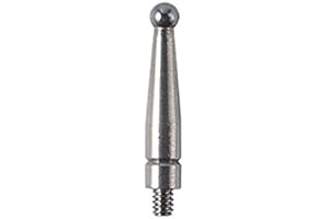 2 Carbide Ball Contact Points for Dial Test Indicator Dial Tips M1.4 Thread Shank 2mm Diameter 15mm Length (M1.4*D2.0*L15)