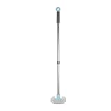 Casabella Bristle Everywhere Scrubber, Graphite/Aqua