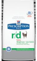 Hills Diet r/d Weight Loss-Low Calorie Cat Food 4lb Bag