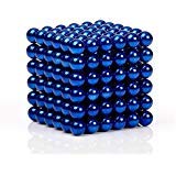 ROPPYAR 222 pcs 5MM Magnetic Ball Set for Office Stress Relief |Desk Sculpture Toy Perfect for Crafts,Jewelry and Education|Magnetized Fidget Cube Provides Relief for Anxiety,ADHD,Autism, Boredom