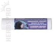 ENDANGERED WILDLIFE Organic Lip Balm Lavender-Orange (Monk Seal) by ENDANGERED WILDLIFE