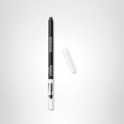 KIKO Milano Intense Colour Long Lasting Eyeliner 01 | Intense and smooth-gliding outer eye pencil with long wear