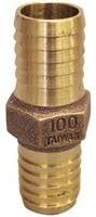 Merrill Mfg. Low Lead Brass Hose Barb Insert Coupling