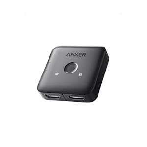 Anker Switch (2-in-1 Out, 4K) 双方向 セレクター 4K HDR 3Dコンテンツ対応 分配器 切替器 MacBook Pro/Air Switch Xbox 360 他