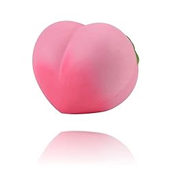 Squishy Peach Toy, Slow Rising Cute Scented Peach