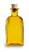 Nakpunar Yellow Recycled Glass Bottle with Cork 8 oz (250 ml) - bottle for oils, witch spells, wedding favors, fragrance reed diffuser bottle