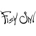 YttBuy-Fish On Fishing Tackle Bass Trout Boat River Lake Vinyl Decal Sticker|BLACK|Cars Trucks SUV Boats Laptops Cooler Wall Art|5.5