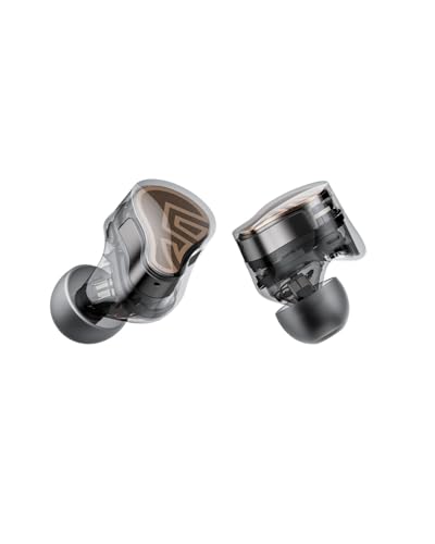 SOUNDPEATS H3 HiFi Wireless Earbuds, Hi-Res Bluetooth 5.4 Headphones with LDAC, aptX Lossless, Snapdragon Sound, Triple Units (1DD+2BA), 55dB Active Noise Cancellation (Titanium Black)