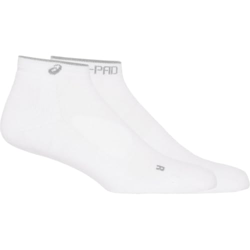 [アシックス] アクセサリ PRO PAD RUNNING SOCKS BRILLIANT WHITE S