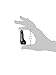 Derailleur Part Buzz-On Clamp Adaptor, 35mm, Black