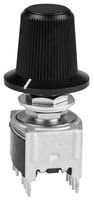 Rotary Switches DP 3 POS SHAFT ACUTR BRKT PC BLK TIP KNOB